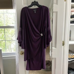Plum women’s semi formal dress